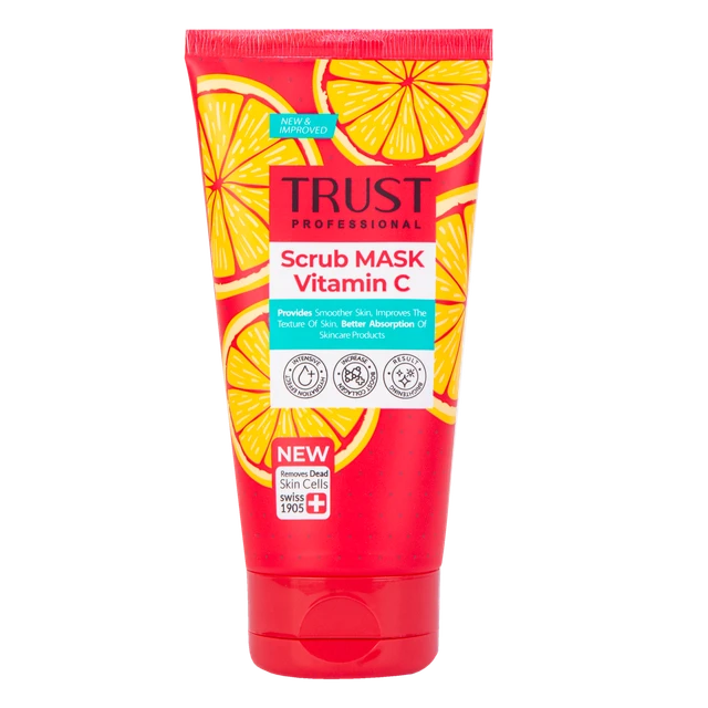 ماسک اسکراب ویتامین C تراست