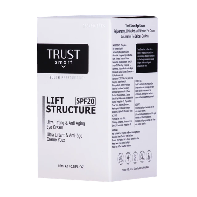 کرم جوانساز، لیفت و ضد چروک دور چشم تراست اسمارت