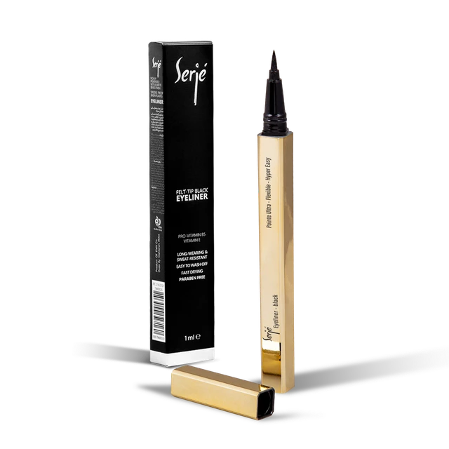 خط چشم ماژیکی مشکی سرژه